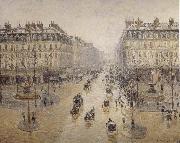 Camille Pissarro Paris-s opera house street oil painting artist